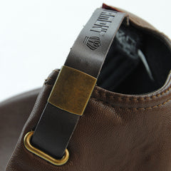 Men Leather Hat Cap