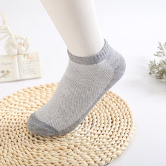 Solid Mesh Men's Socks