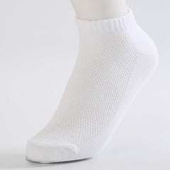 Solid Mesh Men's Socks