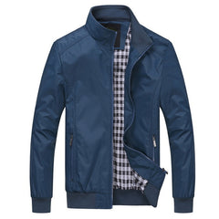 Solid Casual Jacket for Men