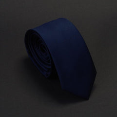 Solid Navy Blue Classic Ties