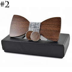 Fashion Wood Bow Tie