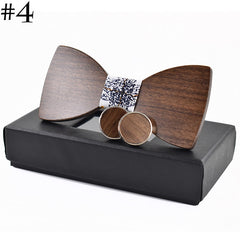 Fashion Wood Bow Tie