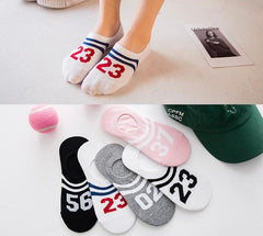 Summer Digital Cotton Stripe Socks