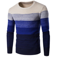Sweater O-Neck Striped for Men