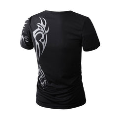 O Neck Printing Tops