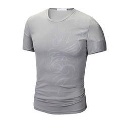 O Neck Printing Tops