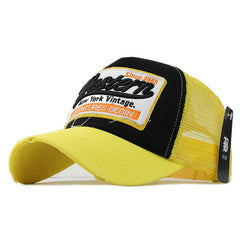 Summer Baseball Embroidery Cap