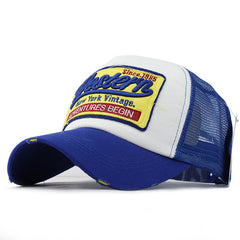 Summer Baseball Embroidery Cap