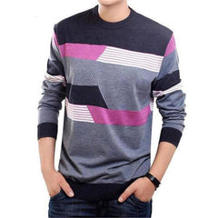 Mens Clothing Wool Long Sleeve Shirt