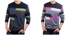 Mens Clothing Wool Long Sleeve Shirt