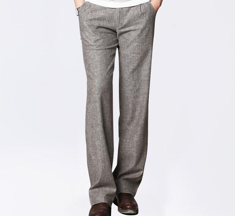 Markless Thin Linen Pants