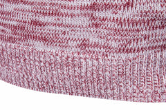 Round Neck Gradient Color Sweater