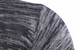 Round Neck Gradient Color Sweater
