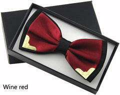 Luxury Boutique Metal Bow Ties