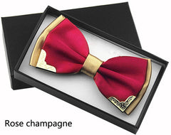 Luxury Boutique Metal Bow Ties