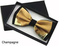 Luxury Boutique Metal Bow Ties
