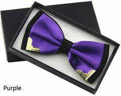 Luxury Boutique Metal Bow Ties