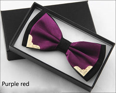 Luxury Boutique Metal Bow Ties