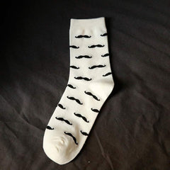 Casual Pure Cotton Beard Pattern