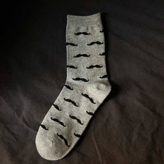 Casual Pure Cotton Beard Pattern