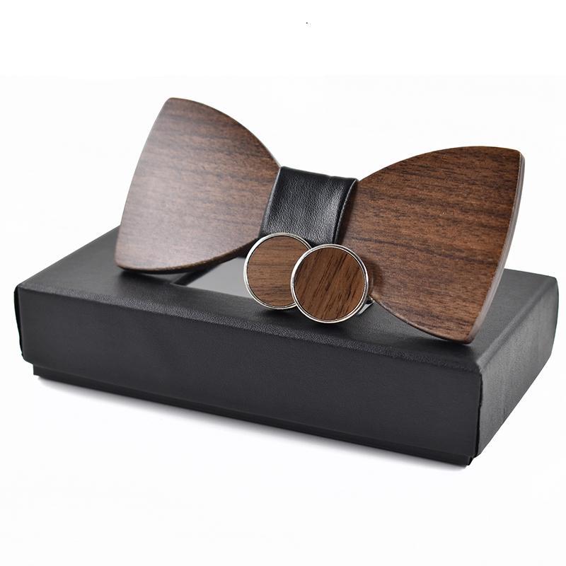 Fashion Wood Bow Tie