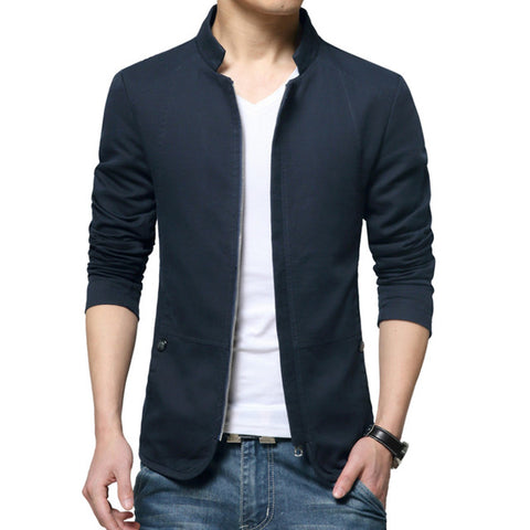 Men's Slim Fit Cotton Jacket
