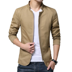 Men's Slim Fit Cotton Jacket