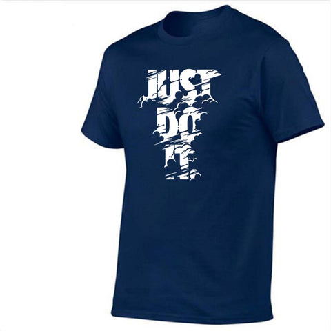 Fashion Just Do It Letter Printed Shirt