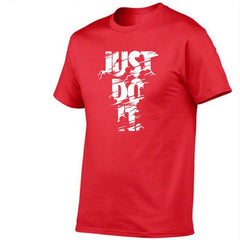 Fashion Just Do It Letter Printed Shirt