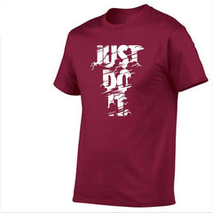 Fashion Just Do It Letter Printed Shirt