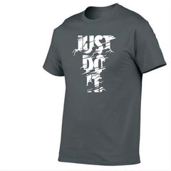 Fashion Just Do It Letter Printed Shirt