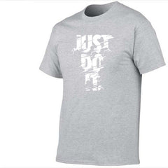 Fashion Just Do It Letter Printed Shirt