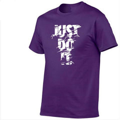 Fashion Just Do It Letter Printed Shirt