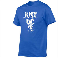 Fashion Just Do It Letter Printed Shirt