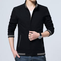 Men's Slim Fit Cotton Jacket