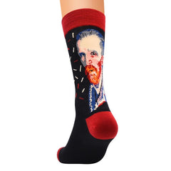 Art Oil Painting Men Socks