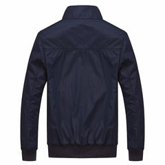 Solid Casual Jacket for Men