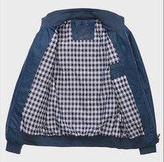 Solid Casual Jacket for Men