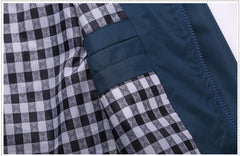 Solid Casual Jacket for Men