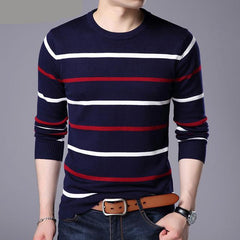 O-Neck Pullover Men Brand Clothing