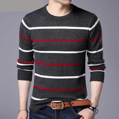 O-Neck Pullover Men Brand Clothing