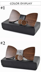 Fashion Wood Bow Tie